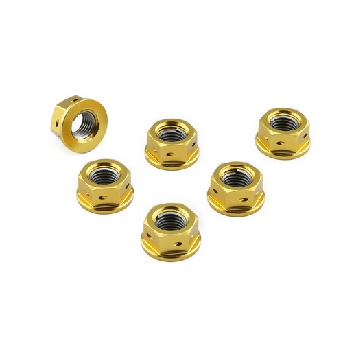 Kettenradmuttern hinten gold - kettenradmuttern,